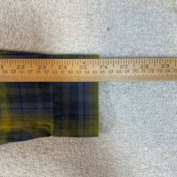 Lot of 2 Columbia Mens XXL Plaid Button Down Shirts Grey Green Regular Fit - Picture 14 of 14